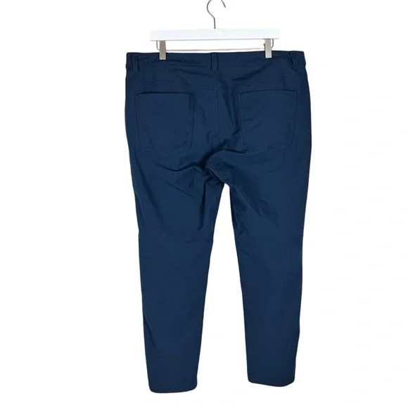 Lululemon Men’s ABC 5 Pocket‎ Slim Fit Navy Pants SZ 38 - Picture 4 of 7